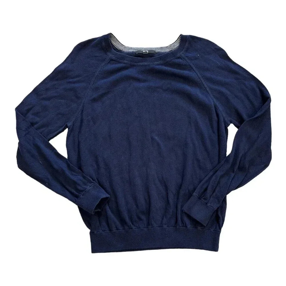 Uniqlo Navy Blue Crewneck Sweater M